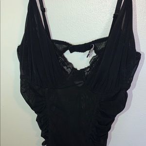Black Mesh Lingerie